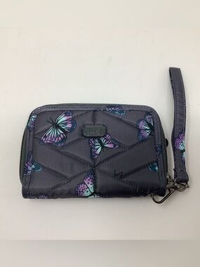 Lug Rodeo Grey Butterfly Wallet
